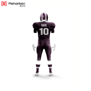 2023 nuevo conjunto de uniforme de fútbol cómodo Unisex diseño personalizado mejor calidad americano Digital impreso de talla grande adultos - Product Image 5