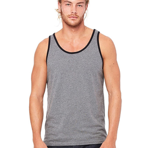 Débardeur en jersey Black Fleck Tri-blend DTG Printing Tank Tops - Product Image 6