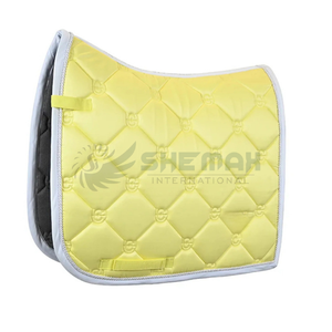 Horse <b>Saddle</b> Pad High Quality Soft Padded English Breathable Quilted Durable Design for Comfort and Style <b>Saddle</b> Pads OEM - Product Image 1