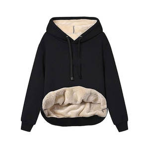 Sudadera con Capucha de Forro Polar para Mujer, Cálida y Suave, Estilo Único, Precio Razonable - Product Image 1