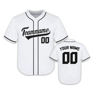 Custom Button Baseball Jersey for <b>Men</b> Women Youth Printed Team Name and Number Hip Hop Sportswear T <b>Shirt</b> for Summer Sports - Product Image 1