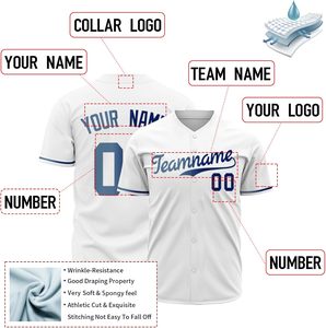 Maillot de baseball personnalisé 100% polyester sublimé ou brodé uniforme d'équipe maillot de baseball à séchage rapide - Product Image 4