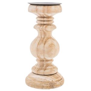 Post-Modern Style Roman Column Candle Holder Creative Wood Candlestick for Home Decor Dining Table Ornaments for <b>Living</b> <b>Room</b> - Product Image 1