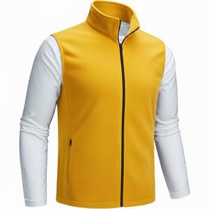Veste de course sans manches de haute qualité pour hommes, logo personnalisé, design personnalisé, chaude et douce, veste de sport, veste de golf - Product Image 4