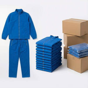 Conjunto Deportivo de 2 Piezas con Chaqueta Cortavientos de Nailon para Hombre, Ropa Deportiva con Cremallera, Personalizable, OEM, ODM - Product Image 6