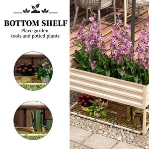 Bac à légumes surélevé avec des caractéristiques uniques, fournitures de jardinage essentielles, tout neuf - Product Image 4