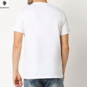 เสื้อยืดพิมพ์ลายพัฟน้ำหนัก260กรัมสำหรับผู้ชายเสื้อโอเวอร์ไซส์ผ้าคอตตอนสำหรับ100% ออกแบบโลโก้ได้ตามต้องการสไตล์ฮิปฮอป - Product Image 3