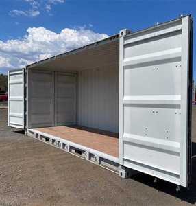 Conteneur maritime d'occasion 40 pieds High Cube à ouverture latérale, certifié ISO CSC, pour marchandises sèches, capacité 20GP, parmi les plus vendus - Product Image 4