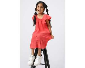 Vestido de lino de diseñador superventas para niñas, calidad Superior, bohemio, vacaciones en la playa, vestido con volantes, bordado de verano, venta al por mayor, precio bajo - Product Image 3