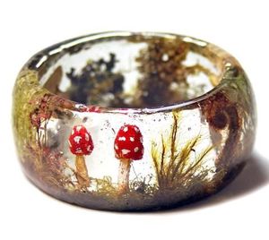 Brazalete de Resina con Diseño de Ángel y Flores, Joyería Fina, Impermeable, Pintado a Mano, Personalizable y Colorido - Product Image 2