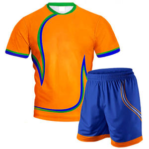 Uniforme de voleibol de poliéster personalizado de alta calidad, conjunto de ropa deportiva de nuevo diseño de secado rápido, impresión sublimada para Team Club - Product Image 1
