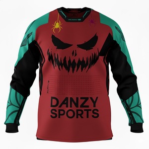 Maillot de paintball léger, respirant, à manches longues, imprimé numérique, séchage rapide, personnalisable, pour les jeux de tir en plein air - Product Image 5