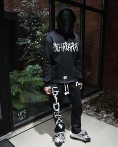 Survêtements 100% haute qualité hommes Sport survêtement meilleure vente fermeture éclair coton survêtement avec votre Logo personnalisé - Product Image 2