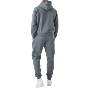 Ensemble de sweats à capuche personnalisés avec logo brodé, coupe décontractée, couleur unie, grande taille, vente en gros, hiver MADE HI 2026 - Product Image 2