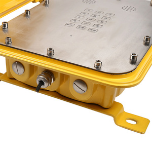 Téléphone industriel robuste mains libres avec clavier, résistant aux intempéries IP67, appel d'urgence SOS - Product Image 5