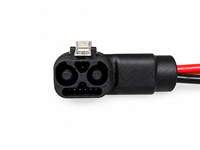 Connecteur hybride JBoCnt DM60 100A 2+1+7 mâle en nylon à 10 broches avec verrou en zinc pour échange de batterie de vélo électrique