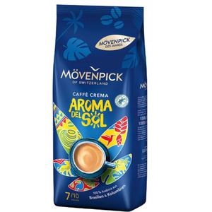 Meilleur prix Espresso Café en grains Movenpick Premium Rôti Arabica Robusta Vente chaude Arôme frais Prix d'usine en gros - Product Image 2