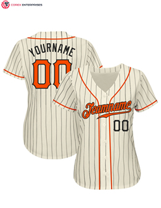 Maillot de baseball à col rond entièrement boutonné, 100 % polyester respirant, design et logo personnalisables, fabriqué au Pakistan, vêtements de sport - Product Image 5