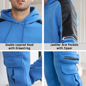 Survêtements décontractés 100% coton pour hommes avec logo personnalisé de haute qualité pantalons de survêtement en gros pour l'hiver Type de bas Service OEM - Product Image 6