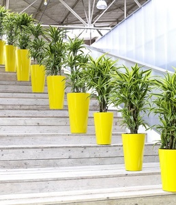 Contemporary Rustic Modern Indoor/Outdoor Home Garden Decorative Planter Kit Office Balcony Flower <b>Pots</b> Planters Artificial <b>Pot</b> - Product Image 2