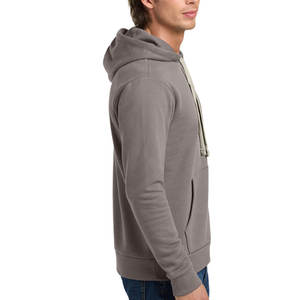 Sweat à capuche pour homme bordeaux de qualité supérieure sweat-shirt décontracté à manches longues vente en gros sweat à capuche Colorblock Streetwear sweat à capuche Hip Hop unisexe OEM - Product Image 3