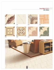 Baldosas de cerámica de calidad de exportación de fábrica de proveedores indios esmaltadas rectificadas 12x12 30x30cm 300x300mm precios baratos - Product Image 2