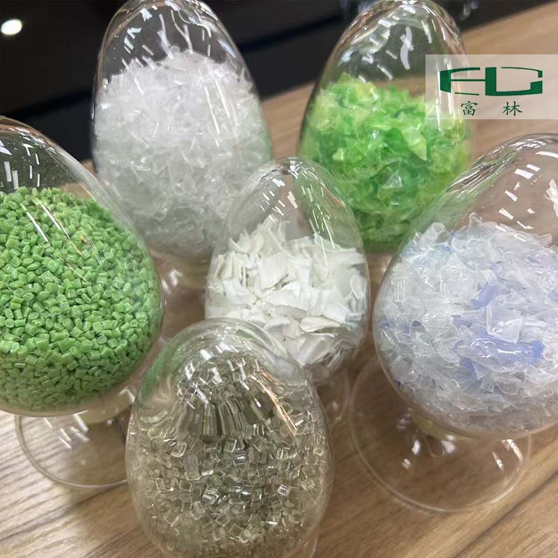 Competitive Price R-PET Pellets for Bottle Molding Fiber Grade Recycled PET Granules with REACH and GRS Certified Plastic Raw