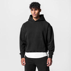Vente en gros Ensemble survêtement pour homme Sweat à capuche épais en coton Ensemble de jogging Grande taille Survêtements de sport pour homme Survêtement pour homme - Product Image 2