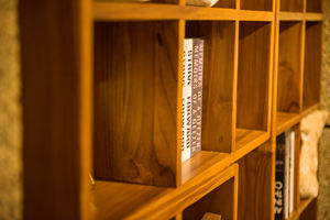 Modern Teak 8-Drawer Display Racks <b>Cabinet</b> <b>Wood</b> Furniture for Home Study Living Bedroom Storage or Hotel Use - Product Image 3