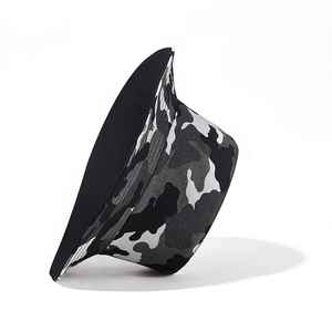 Chapeau seau vintage brodé décontracté de haute qualité pour chapeaux de voyage en plein air unisexe Hip Hop avec options de tissu personnalisées chapeau seau - Product Image 4