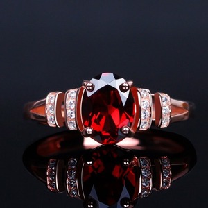 Hecho a mano Plata de Ley 925 Vintage Compromiso y boda Banda Granate de diamante de corte ovalado con perla para promesa y regalo de fiesta - Product Image 3