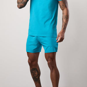 Pantalones Cortos para Hombre Hechos a Medida, Cintura Elástica, Estilo Casual, Alta Calidad, Transpirables, 100% Poliéster, Precio al por Mayor - Product Image 1