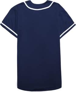 Maillot de baseball unisexe personnalisé chemises boutonnées uniformes de sport à manches courtes - Product Image 2