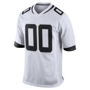 Groothandel Ademend Geprint Gestikt American Football Shirts Sets Uw Merk Gepersonaliseerd 2025 Nieuw Op Maat Jacksonville Sport - Product Image 4