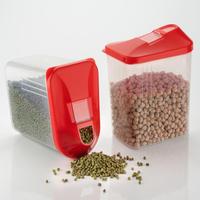 Keukenopberger voor ontbijtgranen, transparant PC, BPA-vrij plastic, duurzaam, milieuvriendelijk, opbergdoos voor droge voedingsmiddelen, gedroogd fruit en pulse.