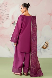 2025 indien pakistanais dames robes dernier élégant Salwar Kameez avec feuille impression pakistanaise designer robes de pelouse pour les femmes - Product Image 3