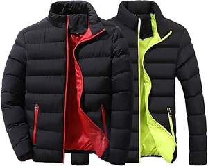 Chaqueta universitaria con aislamiento de lana ligera para hombre, Abrigo acolchado plegable para deportes de invierno, nieve, esquí, senderismo, Viajes - Product Image 5