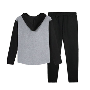 Conjunto Deportivo de Pantalones y Sudadera con Capucha para Hombre, 100% Algodón Grueso Estampado, Personalizable - Product Image 2