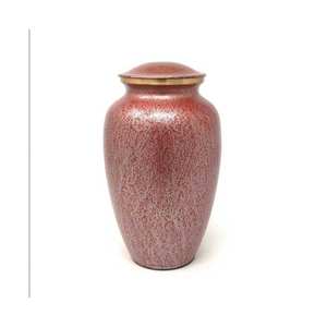 Hand Crafted White Floral Urn Funeral Urn For Human White Aluminum Urn Cremation Indian Exporter With High Quality - Product Image 3