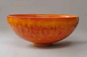 Tazón de resina duradero para servir a diario, elegante, versátil, ligero, hecho a mano, decorativo, moderno y único para la cocina - Product Image 3