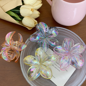 Pyc Flower Hair <b>Clip</b> Pc Material Korean Style Sweet Elegant Everyday Hair Accessories For Girls Wholesale - Product Image 3