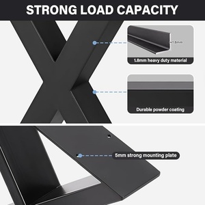 Vinahorware ขาตั้งโลหะแบบพับได้, ขาตั้งสำหรับประชุมทำจากโลหะทนทานสูงขนาด72ซม. พร้อมขาตั้งแล็ปท็อป - Product Image 5