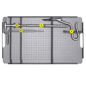 Astrin ชุดเครื่องมือสำหรับการผ่าตัด, อุปกรณ์ตกแต่งเล็บกระดูกต้นขาสเตนเลสสตีลคุณภาพสูงได้รับการรับรองจาก CE MOL - Product Image 5