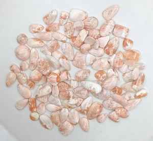 100% cabujón de piedras preciosas de escolecita Natural de alta calidad, joyería pulida única para fabricantes de joyas, lote de piedras preciosas sueltas - Product Image 1