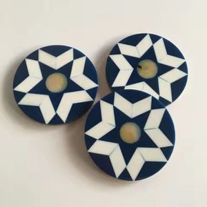 Posavasos de madera de acacia personalizados para mesa de centro para bebidas Mesa de comedor Bar - Product Image 2