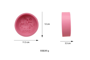 Molde de silicona para pastel de <span class=keywords><strong>mousse</strong></span> del Año del Caballo 2026, molde para hornear postres con el caracter 'Fu' del Año Nuevo Lunar, diseño de caballo de la fortuna, venta al por mayor - Product Image 3