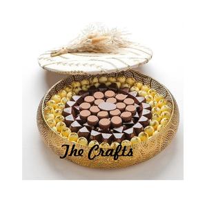 Iron Black Color Chocolate <b>Bowls</b> With Wooden Tray Greatest Quality Serving <b>Snacks</b> <b>Bowls</b> For Best Selling - Product Image 3