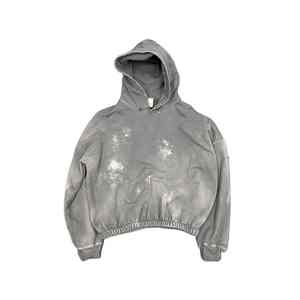 Haute qualité hommes en détresse sweats à capuche mode Logo léger Durable respirant confortable utilisation quotidienne Logo sweats à capuche pour hommes - Product Image 4