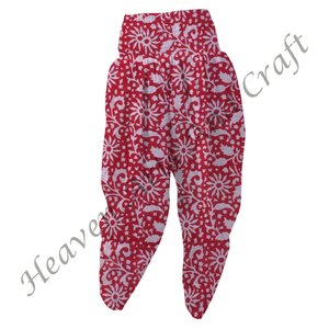 Pijama de Casa de otoño, ropa de noche de verano hecha a mano para mujer, ropa de dormir estampada con bloque de algodón suave puro 100% para Beach Vibes - Product Image 6