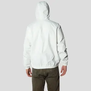 Haute qualité imperméable à capuche veste d'hiver hommes respirant coupe-vent toile tissu longue longueur en plein air Sports d'hiver lettre - Product Image 2